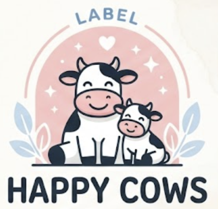 Label Happy Cow — Le petit label qui rend les vaches heureuses